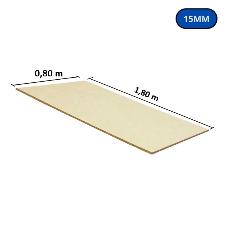 MDF PARA MINI PORTA PALLET CAPA CRU 1800X800 1195