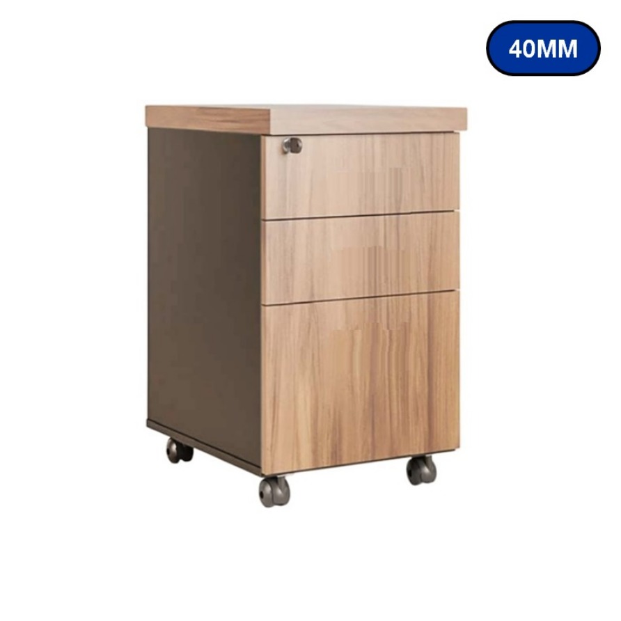 GAVETEIRO MOVEL INCOFLEX KEM10 2 GAV + 1 GV MOD 48X43X69 - 40MM  NATURE 0164 vt