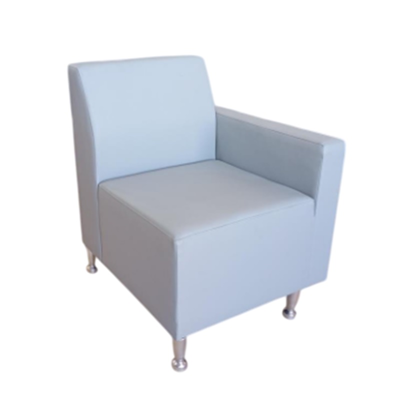 SOFÁ ERGOTOP 1 LUGAR BRAÇO ESQUERDO MARROM 60X70X80CM 1353