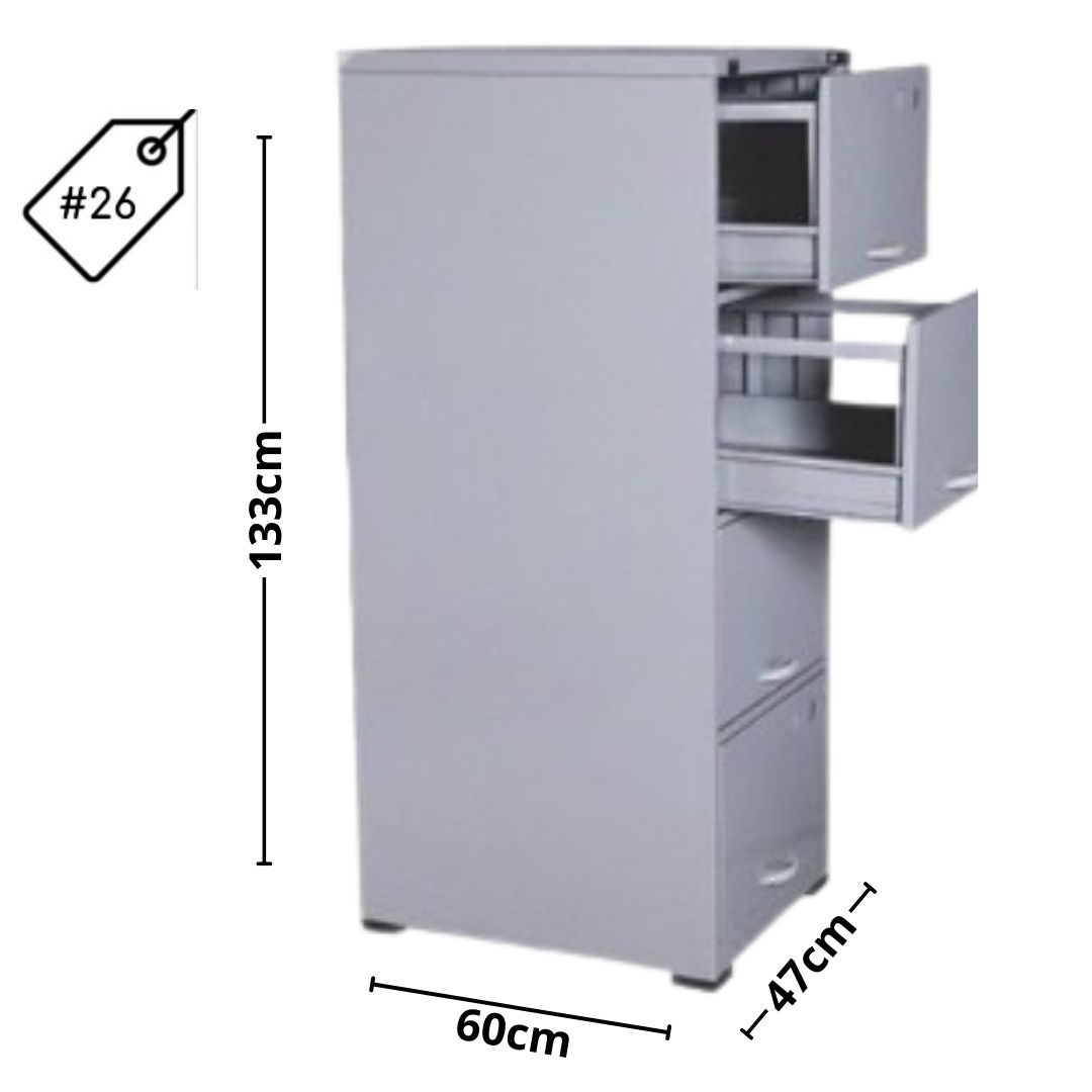 ARQUIVO NOBRE OF 4/26 ME-C/TRILHO 060 #26 (133X047X060) CZA 0240 dl