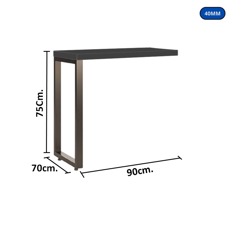 MESA AUX MARTINUCCI 900X420 40MM JOB40 P3 PTO 1257