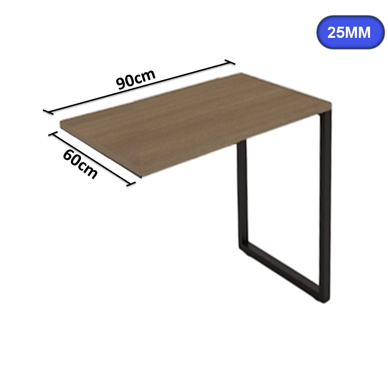 MESA MARTINUCCI AUXILIAR 90X42CM 25MM NOGAL JOB25 1256