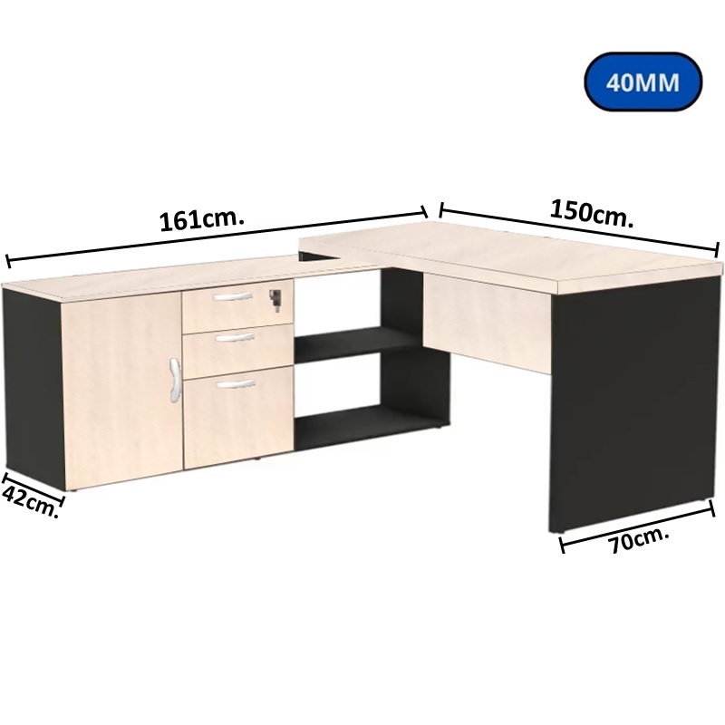 MESA MARANELLO COM CREDENZA 1500X700 1305