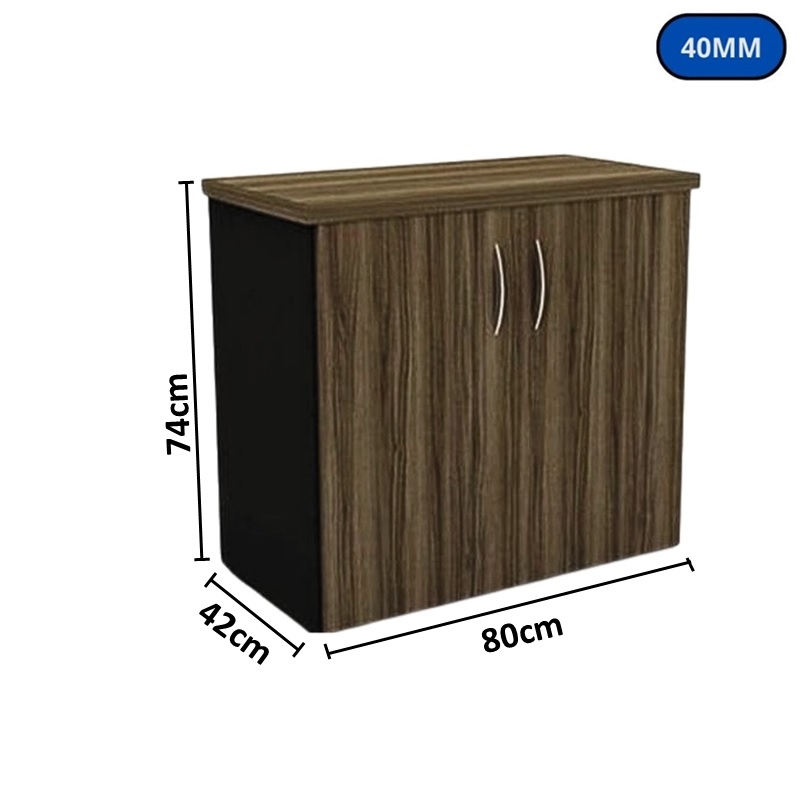 BALCAO MARANELLO ARMARIO BAIXO 800X740X420 NOGAL 40MM 1298