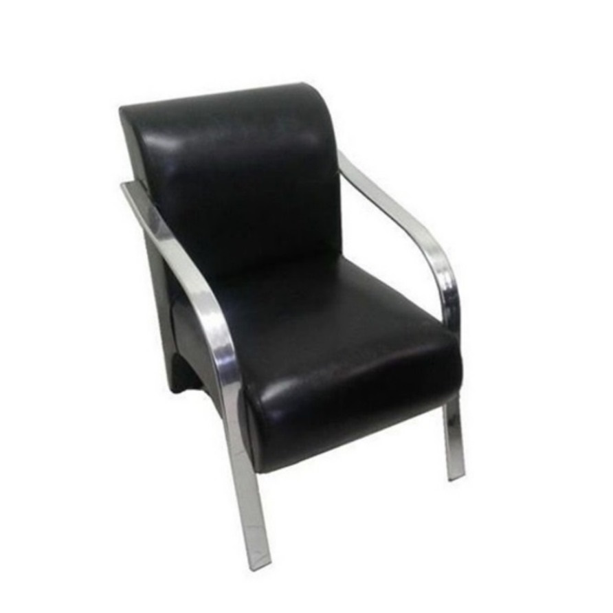 SOFA 1 LUGAR MOVELAR ART PRETO COR 56 0176