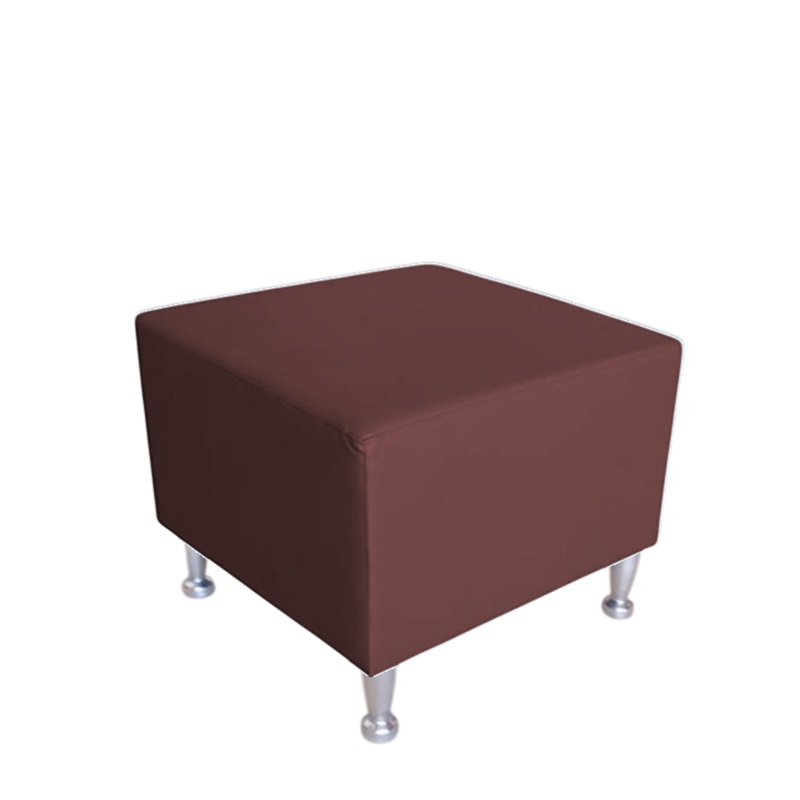 PUFF ERGOTOP EXTENSOR ASSENTO MARROM 50X50X44CM 1355