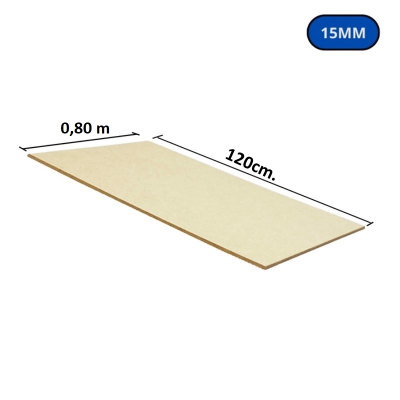MDF PARA MINI PORTA PALLET CAPA CRU 1200X800 1196