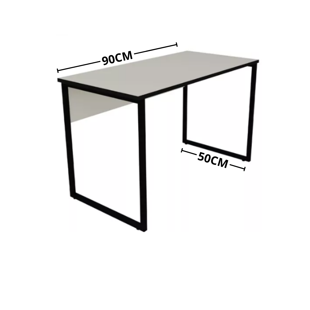 MESA INCOFLEX WORK PE DE FERRO 90X50 BRAS/PT 0349